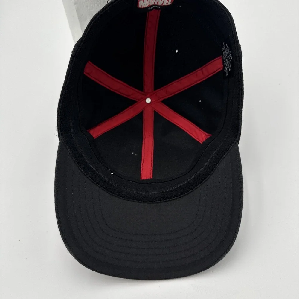 Marvel Comics‎ Deadpool Hat Cap Black w Red OSFM